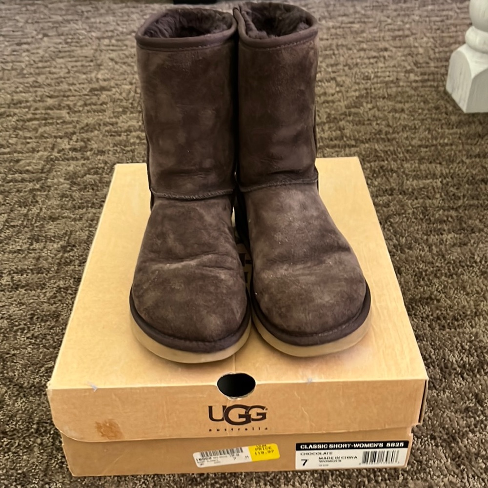 Classic Short Chocolate Uggs